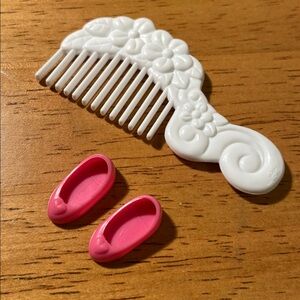 Vintage My Little Pony Megan Doll Shoes & Comb